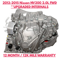 2013-2015 Nissan NV200 2.0L CVT OEM FWD 1 YEAR WARRANTY0