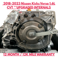 2018-2023 Nissan Kicks Versa 1.6L CVT Transmission 12 Month Warranty OEM0