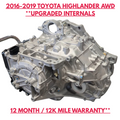 2016-2019 Toyota Highlander 3.5L Transmission AWD OEM UPGRADED + WARRANTY0